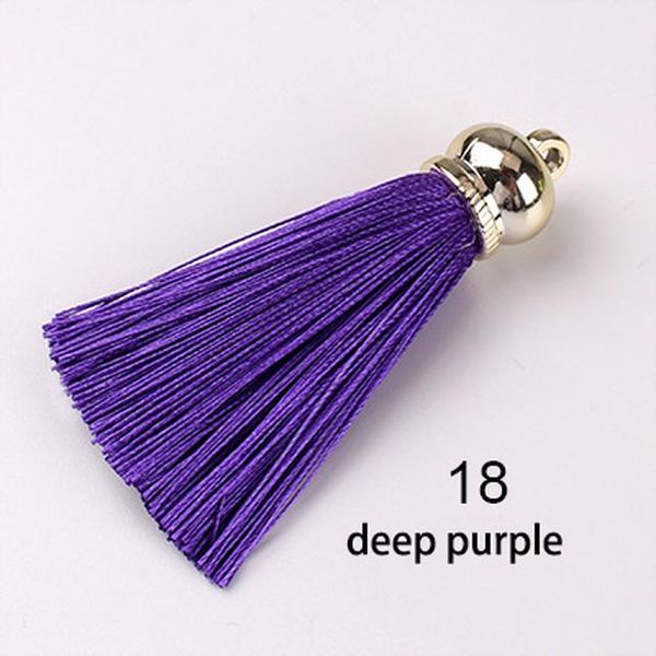 

36pcs lot 70mm silk tassels earrings accessories diy craft tassel for curtain jewelry findings keychain cellphone straps pendant h jllxtf
