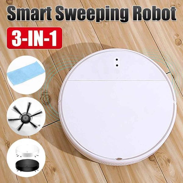 

multifunctional smart floor cleaner auto rechargeable smart sweeping robot dry wet sweeping home vacuum cleaner cleaning tools1