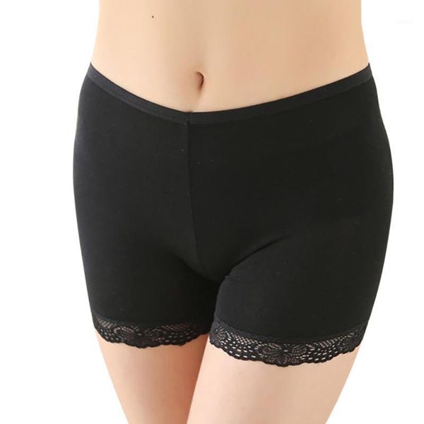 

stylish bar womens safety shorts pants lace seamless soft comfortable material boxer safety pant pantiesant for women underwear1, Black;pink