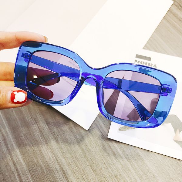 

nude color chunky square oversized sunglasses women thick frame retro sun glasses shades uv400 driver goggles
