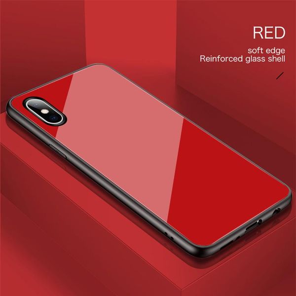 

luxury plain mirror tempered glass phone case for iphone 12 11 pro max se xsmax xr xs x 8 7 6 plus bbycoq bwkf