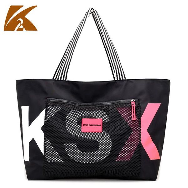 

women bags fashion letter big handbag waterproof oxford handbags 2020 new female bag shoulder bags
