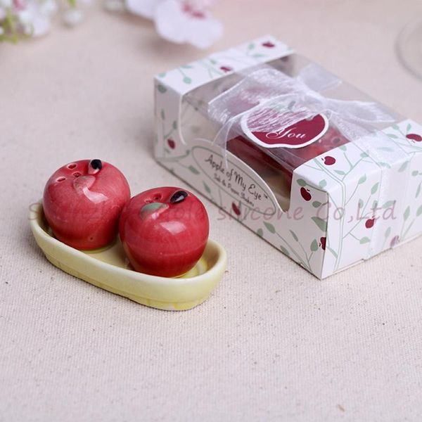 

" of my eye" salt pepper ceramic shakers,wedding party favor 100set=200pcs