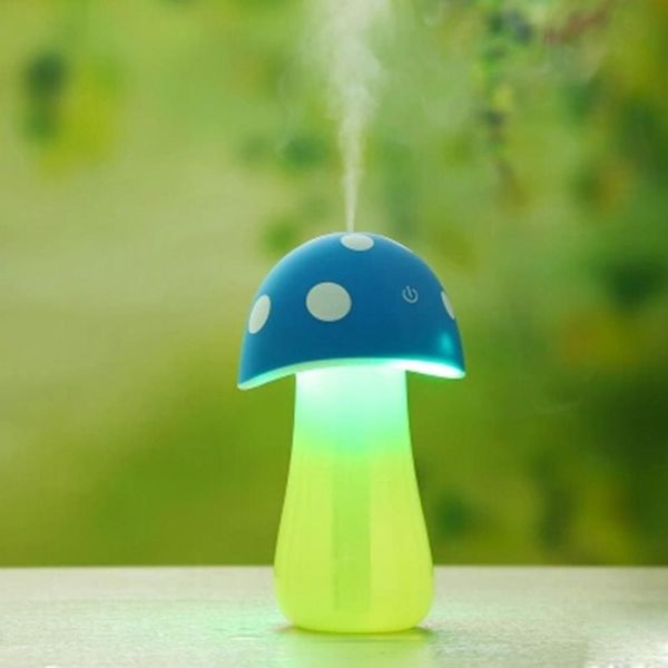 

5v 2w usb mushroom diffuser air purifier humidifier with led light for office car home