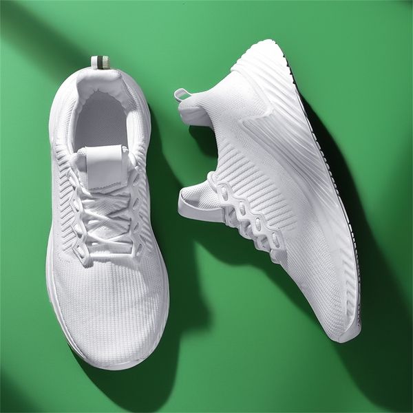 

big size 39-46 men running shoes white black men's sneaker lightweight man sports sneakers comfortable male jogging shoes gym