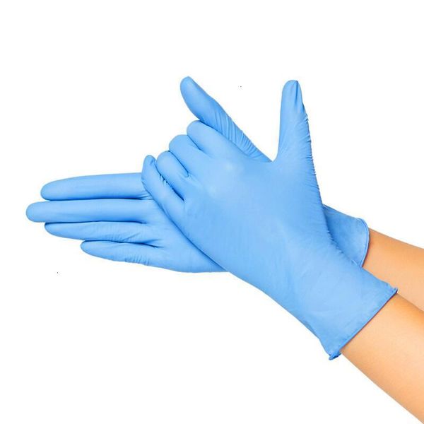 

factoryelvuin warehouse factory wholesale disposable nitrile gloves stock with food grade ent via dhl fedex up