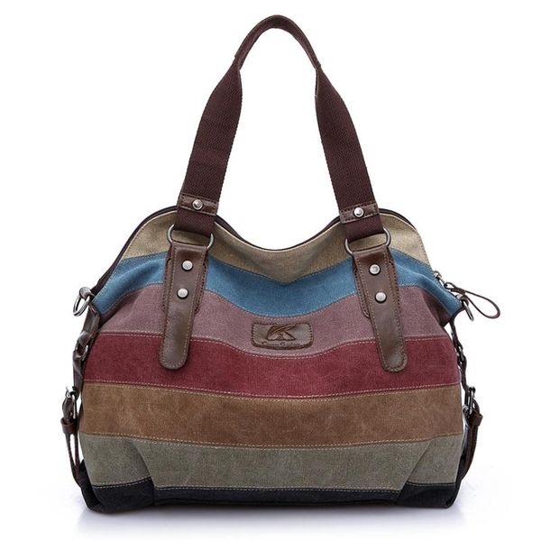

2020 fashion leisure women's travel canvas handbags shoulder bags designer totes casual messenger large bag