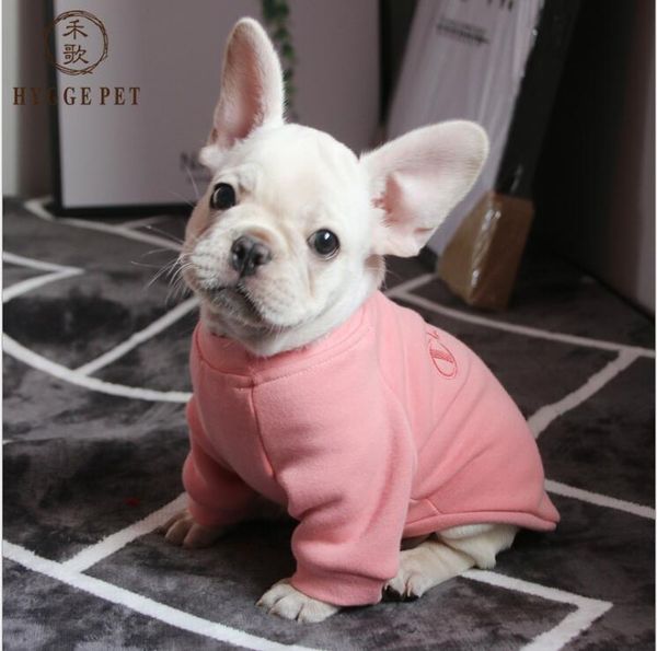 

epack dog pet clothes autumn/winter sweater plus velvet cotton teddy french fighting corgi chubby dog cotton clothing