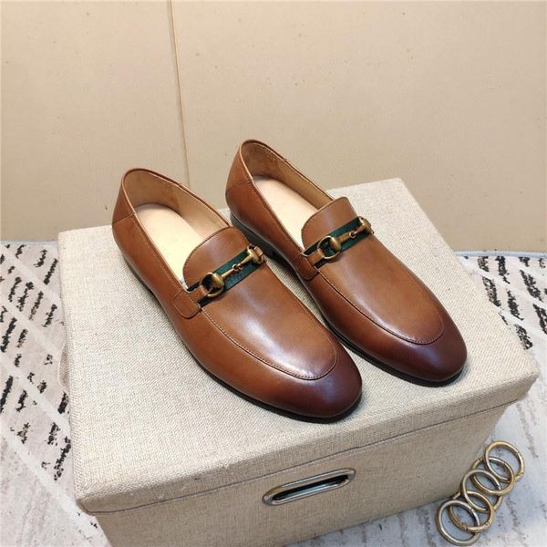 

m1 new office wedding men genuine leather shoes loafers men quality leather shoes man flats dress men shoe black red wine 11