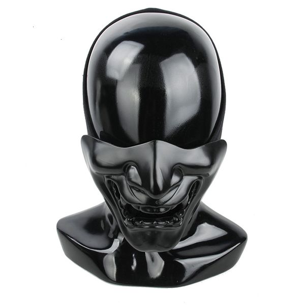 

ar tactical 15 accessories airsoft samurai mask half face action wisdom mask shooting cs game camouflage mask for hunting christmas