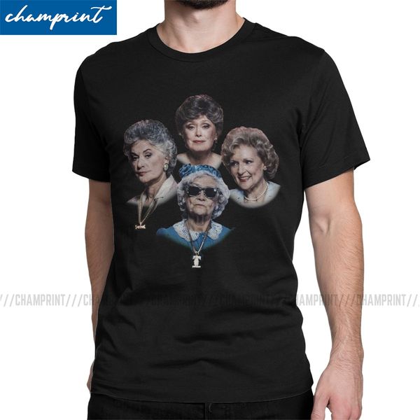 

golden girls death row pose men's pure unique 80s friend tv tees short sleeve clothes gift idea sport hooded sweatshirt hoodie men t sh