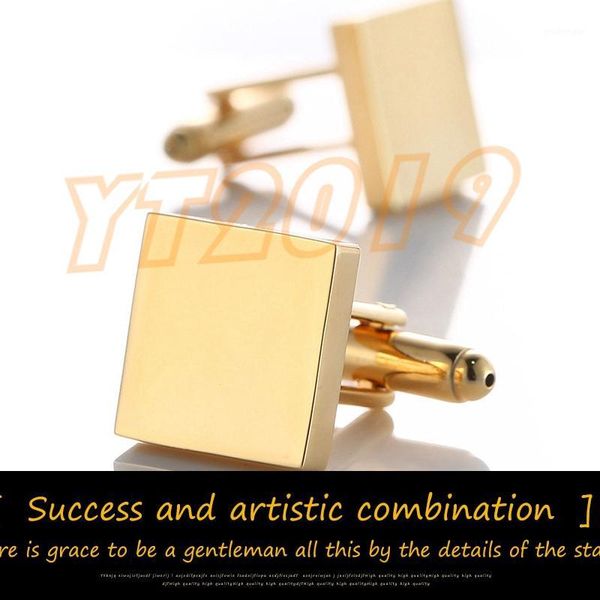 

100pcs customized wedding anniversary cufflinks laser engraved name record classic personalized cuff-links for men1