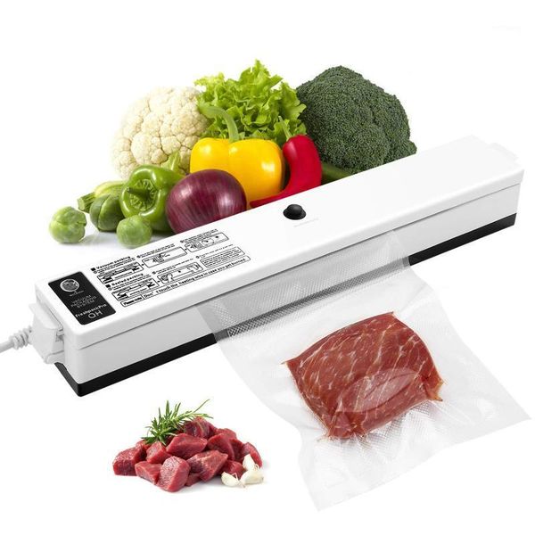 

vacuum food sealing machine electric sealer packaging for home kitchen including 10pcs saver bags 110v/220v1