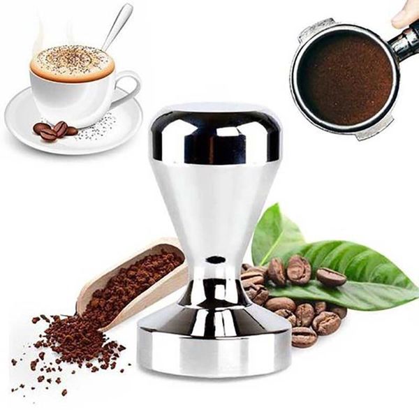 

1pc coffee bean press flat base hammer with 51/57.5mm1