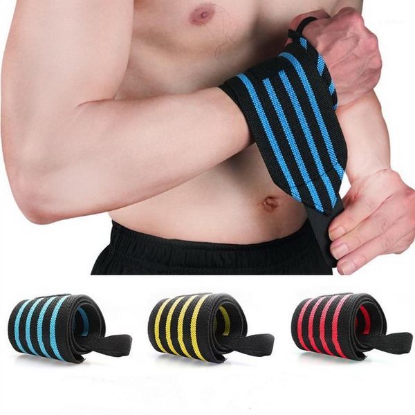 

wrist support fitness wristband men's bandage strength training joint protector anti-sprain elastic weightlifting male sports wristband, Black;red