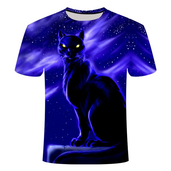 

cats meow star cat cartoon 3d 3d print shirts aesthetic humor hippie men clothing