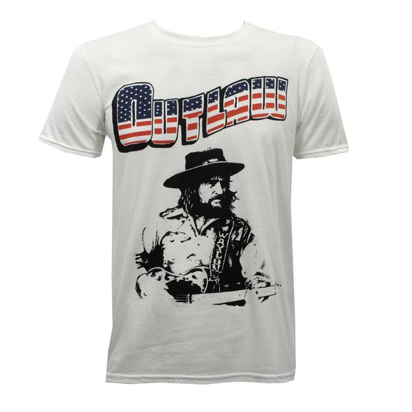 

аутентичные waylon jennings новый outlaw slim fit футболка s m l xl 2xl 3xl new 2018 новое прибытие мужская футболка newc спорт толстовка с