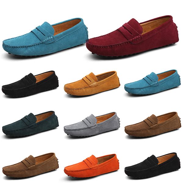 

non-brand men casual shoes espadrilles triple black whites brown wine reds navys khaki mens sneakers outdoors jogging walking 39-47