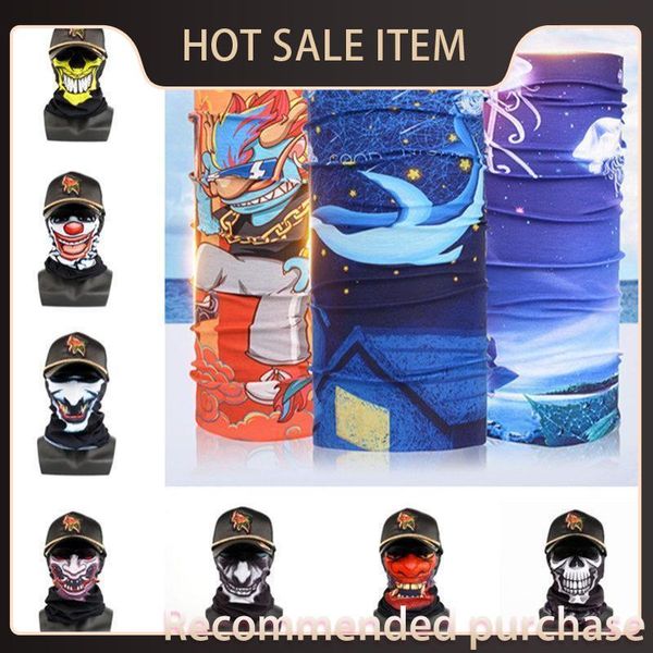 

outdoor magic scarf facial scarf face riding mask masks mask seamless warm neckerchief dhb408 skull outdoor cycling skull amlsg