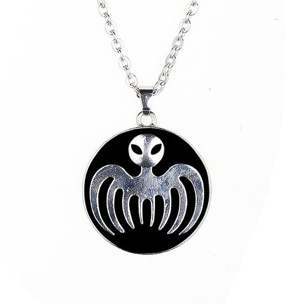 

заявление 007 maxi сплав эмаль медуза octopus ожерелье цепи choker океан животные ювелирных изделия для женщин девушки, Silver