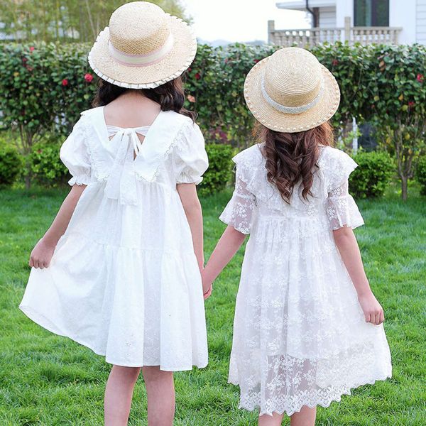 

2020 new drs net red girl girls' big children lace summer foreign sle children's princs skirt 5wa2evvk, Red;yellow