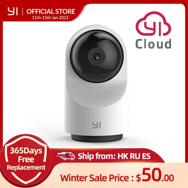 

yi dome camera x 1080p hd ip cameras security indoor camera with wi-fi, time lapse human & pet ai, voice assistant compatibility