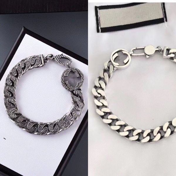 

new men's and women's bracelets precision steel fashion trend players must give gifts, Silver