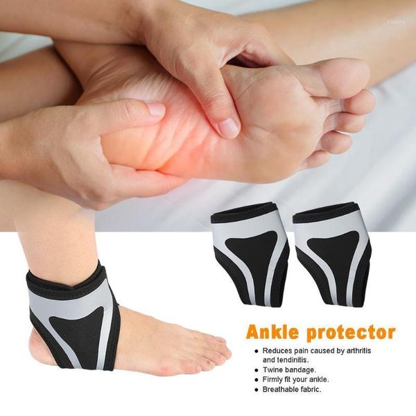 

1 pair ankle support foot feet brace protector running sports accessory1