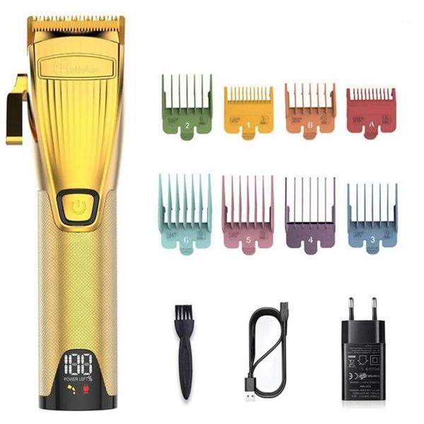 

barber shop metal hair clipper professional hair trimmer for men electric cutter cutting machine cordless rechargeable1