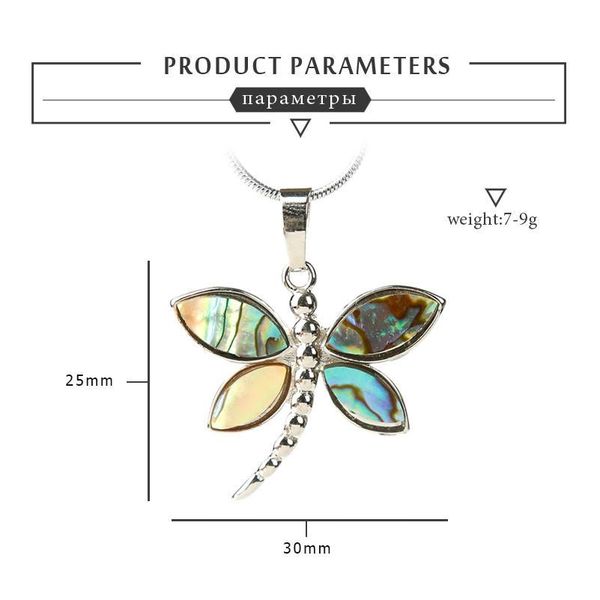 

1pc colorful natural shell jewelry dolphins and dragonflies healing necklace fashion animal simple diy fashion gift qylome, Black