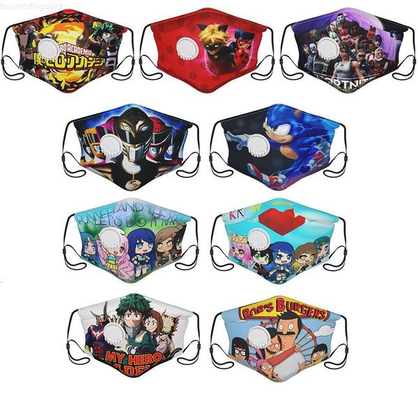 

pm2.5 carbon filters with one mask colorful cotton mask colorful face mask