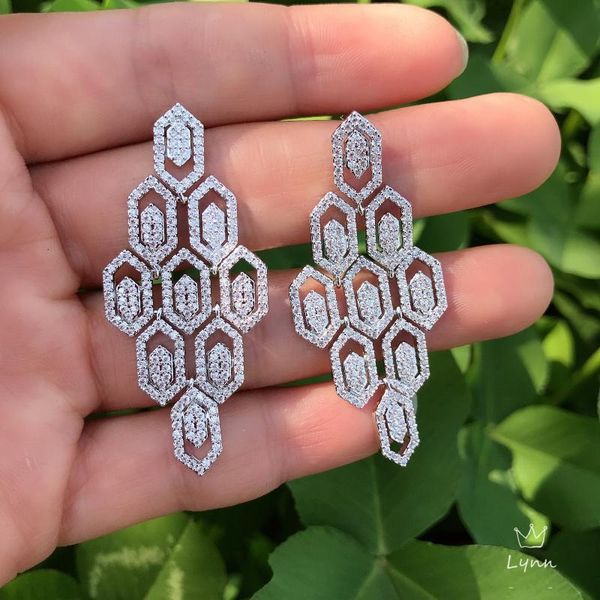 

famous luxury high jewelry baguette cz stud earring for women accessories full cubic zircon earrings pendientes mujer moda e9100, Golden;silver