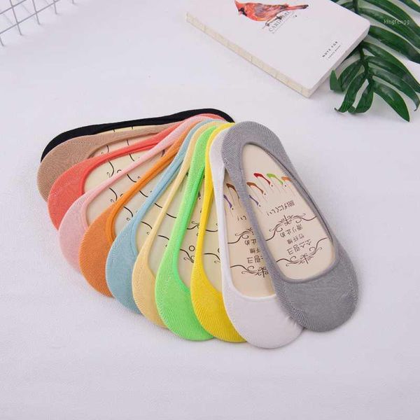 

women's fashion socks slippers short colorful cotton women's boat socks for women invisible 1 pair1, Black;white
