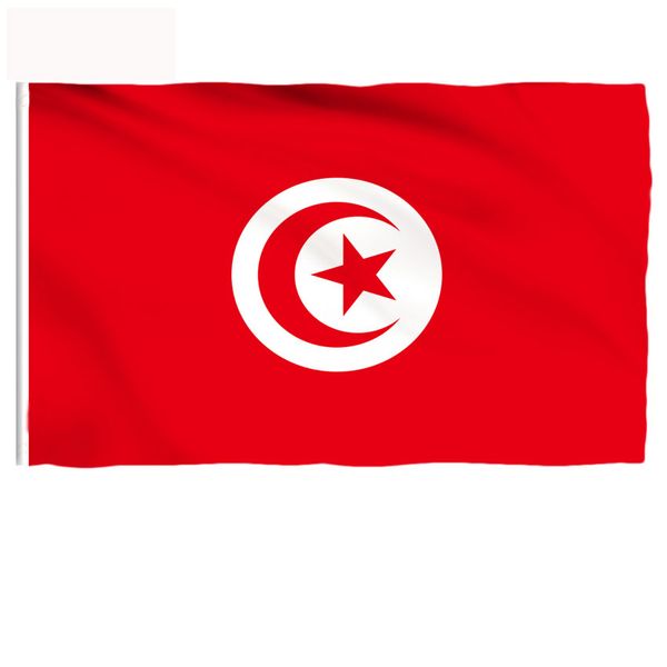 

100d тунис национальных флаги страна баннер продажа flag тунисской горячие и полиэстер 3x5ft баннерная главная bbyyuv hotclipper