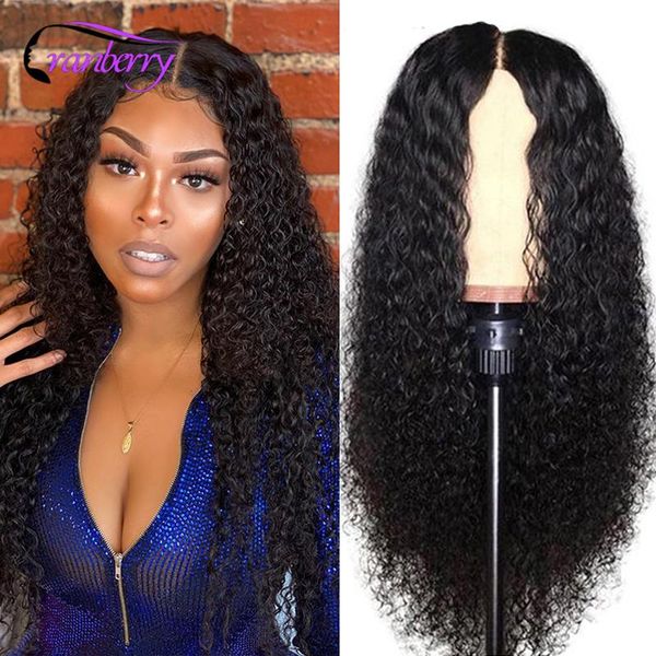 

lace wigs cranberry hair curly wave closure wig remy brazilian front human for black women prelucked hairline, Black;brown