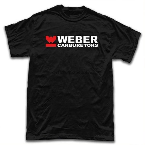 

sport weber racing carburetors logo men fashion graphic tee t-shirt