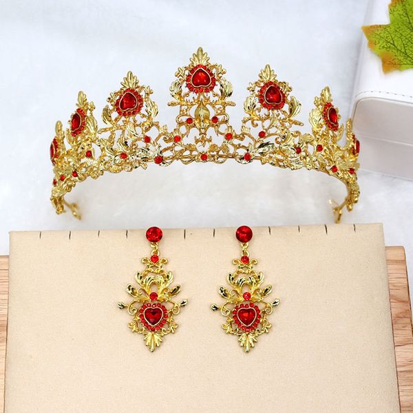 

toast bride wedding red dress accessories headdress children's performance crown band xiuhe hair decoration ceremony, Silver