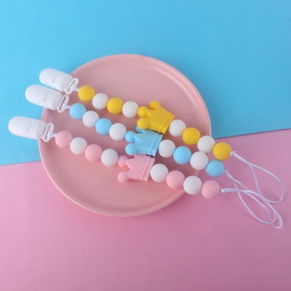 

малыш pacifier пустышки для 15мм бусины сосков держатель зажимы силиконовые цепи младенца младенца sqcwlg pingtoy