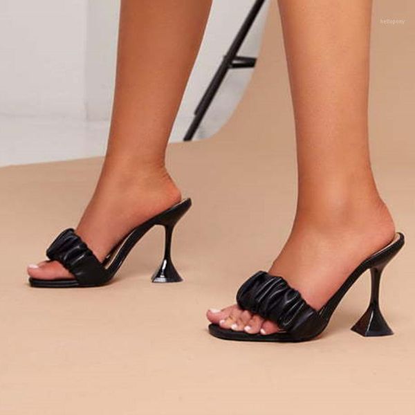 

women high heels shoes pvc crystal heel transparent sandals woman clear ladies summer sandal female open toe fashion shoe1, Black