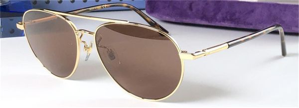 

new fashion design sunglasses 0388sa pilot classic metal frame popular avant-garde style outdoor uv400 glasses quality, White;black