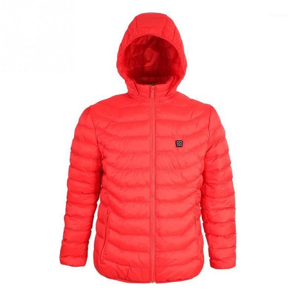 

outdoor jackets&hoodies men's cotton jackets lightweight usb electric heated warm coat winter thermal clothing skiing hiking jacket1, Blue;black