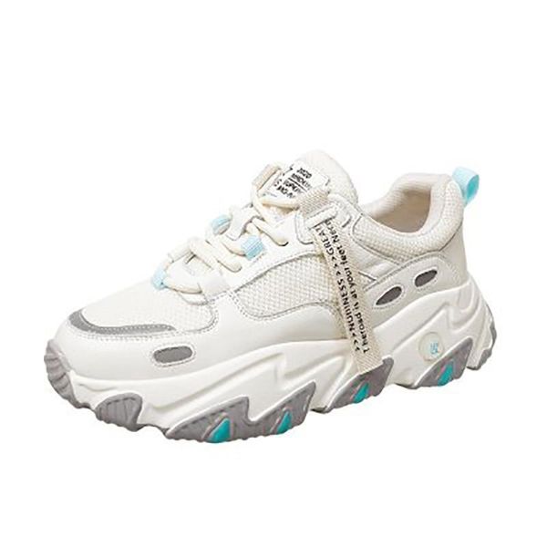 

2020 ladies fashion sneakers luxury designer comfortable and breathable casual platform shoes easy running sneakers, Black