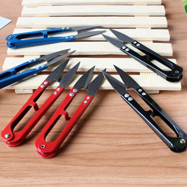 

u shape scissors stainless steel embroidery scissors yarn trimming sewing craft small clippers cutting tool multicolor 1pcs e wmttqs xhhair