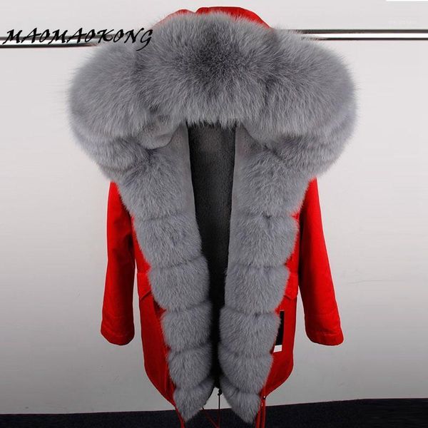 

natural real fur jacke coat real fur collar cuff hooded coat short parka long camouflage winter jacket 20201, Black
