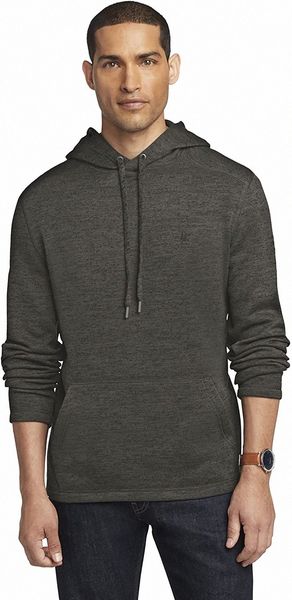 

men's long sleeve sweater fleece pullover hoodie c9vu#, Black