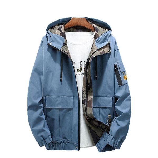 

man winter casual outwear male polyester zipper men's coats fashion men patchwork hoodie pockets coat jackets y, Black;brown