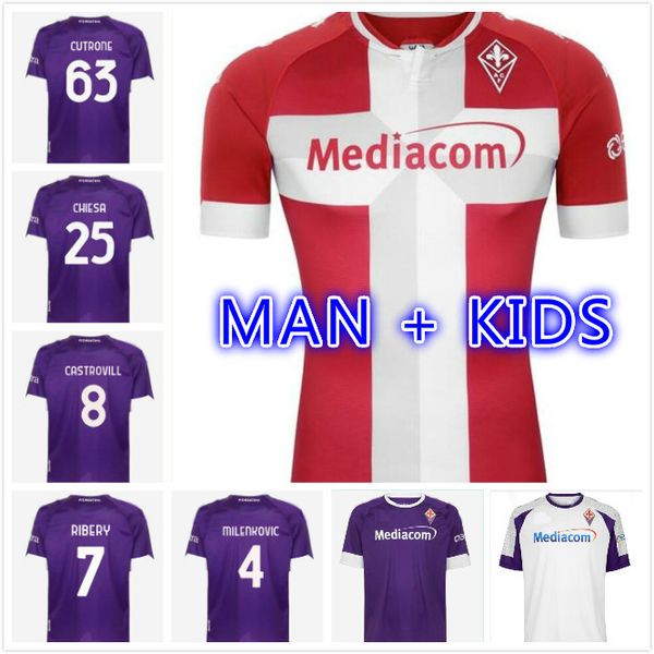 

20 21 fiorentina soccer jersey 2020 2021 acf fiorentina vlahovic cutrone ribery football jersey c.kouame castrovilli milenkovic soccer shirt, Black;yellow