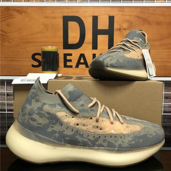 

kanye 380 mest basf men women running shoe blue oat reflective pink sneaker mens womens fashion outdoor platform soft breathable sport train