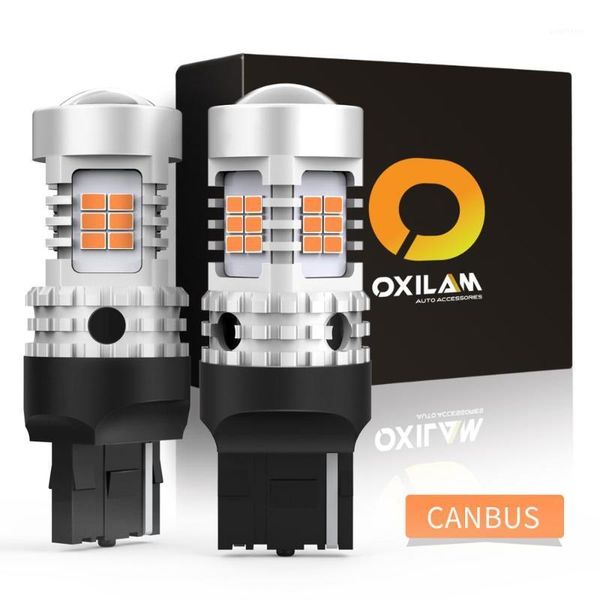 

2x t20 w21w wy21w 7440 7440na led turn signal light bulbs canbus error no hyper flash 2800lumen amber yellow white red1
