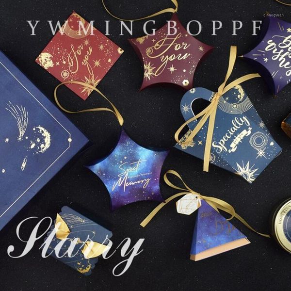 

new diy 12x12x4cm cute portable creative new wedding celebration handheld ins star candy box european personality star candy box1